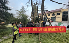 重慶縉云山國家級自然保護區管理局電動(dòng)樹(shù)干打孔注藥防治松材線(xiàn)蟲(chóng)病項目